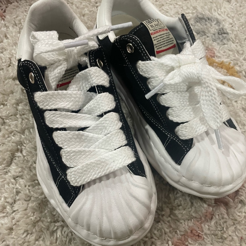 maison mihara shoes, worn, no box
